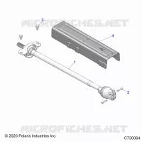 TRASMISSIONE, FRONT PROP SHAFT