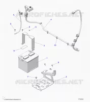 ELETTRICO, BATTERY WITH CABLES, 12V