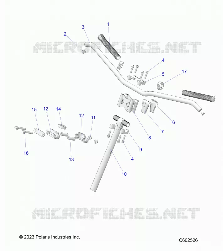 STERZO SUPERIORE & MANUBRIO ASM.