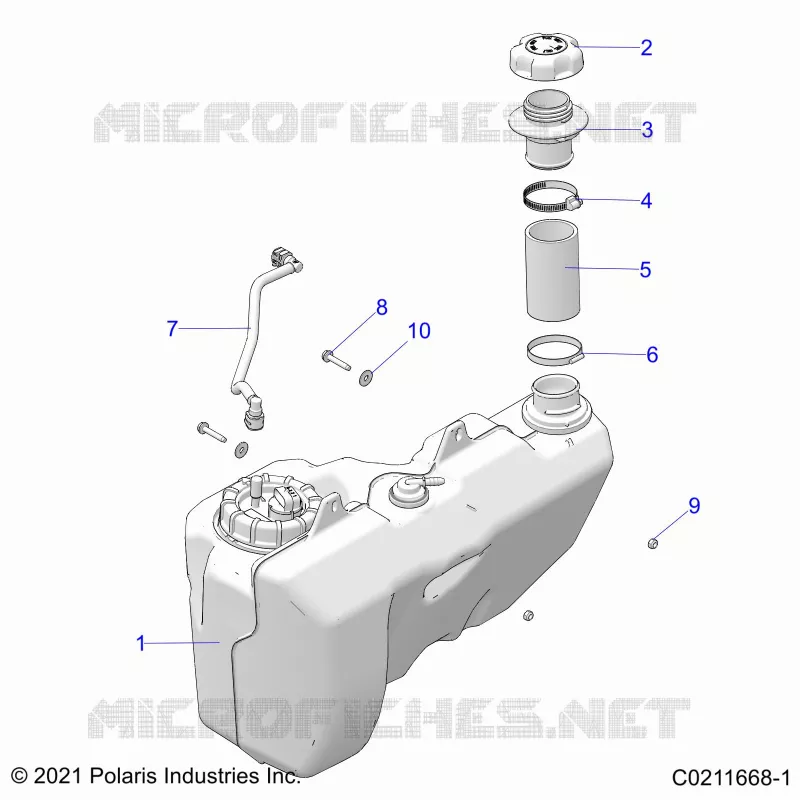 SISTEMA DI ALIMENTAZIONE CARBURANTE, FUEL TANK