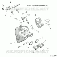 ENGINE, INTAKE AND CORPO FARFALLATO