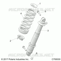 SOSPENSIONE POSTERIORE SHOCK MOUNTING