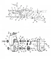 FRENO and carter della catena All Swedish Snowmobiles Less SuperTrak, WideTrak   Lite (4922482248001A)