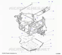 CHASSIS, MAIN FRAME AND SCIARED PLATES