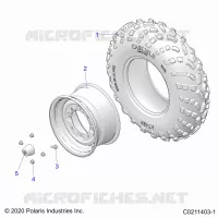 RUOTAS, FRONT TIRE