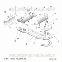 ENGINE, IMPIANTO DI SCARICO