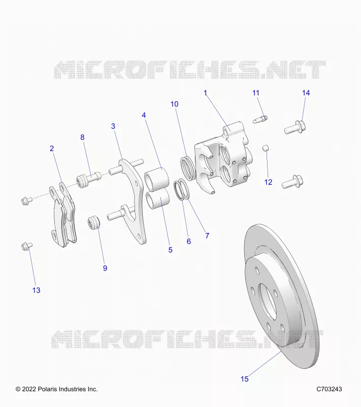 BRAKES, PINZA FRENO POSTERIORE 