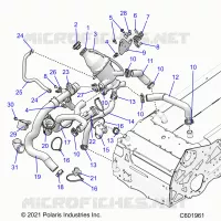 ENGINE, SISTEMA DI RAFFREDDAMENTO