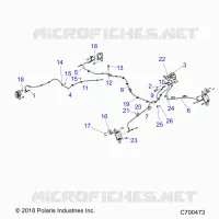 LINEE FRENO AND MASTER CYLINDER