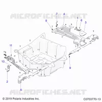 CARROZZERIA POSTERIORE RACK, MOUNTING