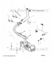 SISTEMA DI ALIMENTAZIONE CARBURANTE, RAIL, LINES AND CORPO FARFALLATO
