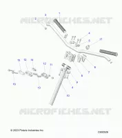 STERZO SUPERIORE &amp; MANUBRIO ASM.