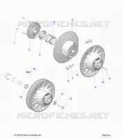 TRASMISSIONE, CLUTCH, SECONDARY