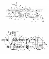 FRENO and carter della catena All Swedish Snowmobiles Less SuperTrak, WideTrak   Lite (4922482248001A)