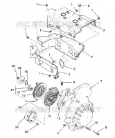 VENTILATORE HOUSING and  AUTOAVVOLGENTE ASSEMBLY WIDETRAK GT / X932061 (4924722472035A)