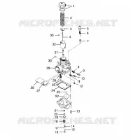 CARBURATORE TRAIL TOURING 0982362 AND EUROPEAN TRAIL TOURING E982362 (4942314231C010)