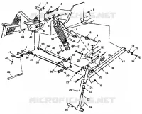 SOSPENSIONI ANTERIORI 700 XC 0981766 and EUROPEAN 700 XC E981766 (4944154415B001)