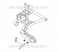 SUPPORTO ATTELAGE A TROIS POINTS DE FIXATION