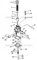 CARBURATORE WIDETRAK LX 0942064 (49250425040034)