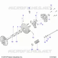 TRASMISSIONE, PRIMARY CLUTCH