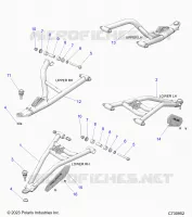 SOSPENSIONI ANTERIORI CONTROL ARMS