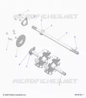 DRIVE TRAIN, JACKSHAFT AND ALBERO DI TRASMISSIONE