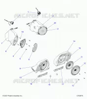 ELETTRICO, AUDIO, SPEAKERS RIDE COMMAND