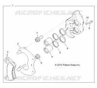 FRENO POSTERIORE CALIPER