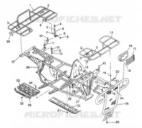 PARAURTI / PORTAPACCHI MOUNTING 4X4 350L S938139 (4924342434003A)