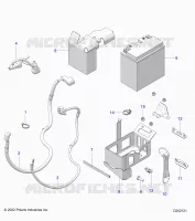 ELETTRICO, BATTERY/BOX AND CABLES