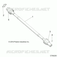 TRASMISSIONE, REAR PROP SHAFT