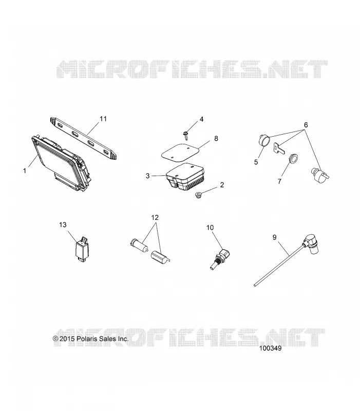 ELETTRICO, SWITCHES, SENSORS, ECU AND CONTROL MODULES