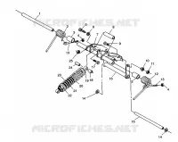 POSTERIORE COPPIA ARM WIDETRAK LX 0962064 and EUROPEAN WIDETRAK LX E962064 (4931643164B012)