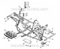 MONTAGGIO DEL TELAIO Trail Blazer W957221 (4930363036A007)