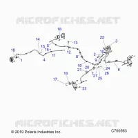 LINEE FRENO AND MASTER CYLINDER