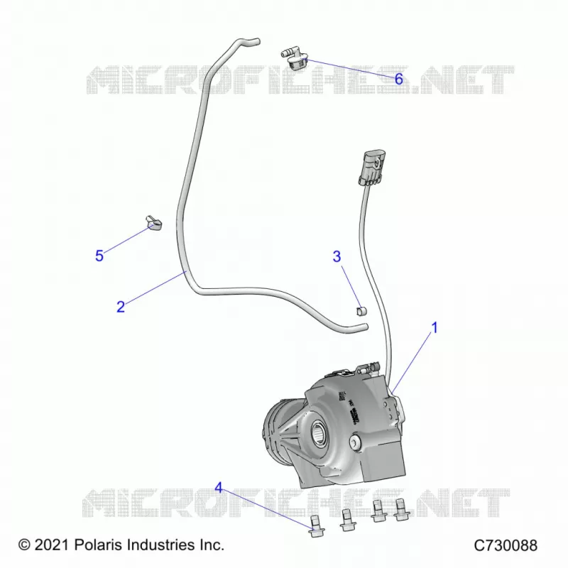 TRASMISSIONE, FRONT GEARCASE MOUNTING