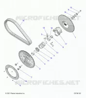 TRASMISSIONE, SECONDARY CLUTCH