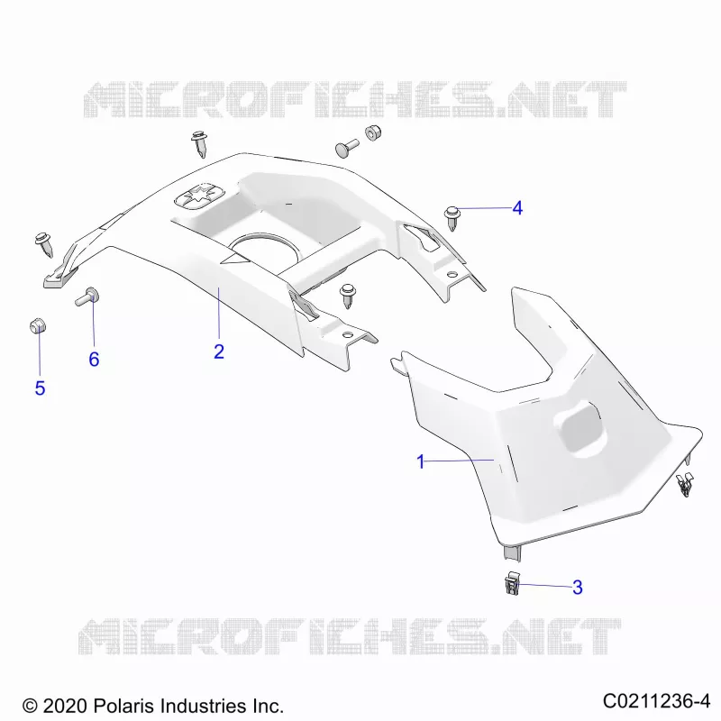 BODY, FRONT COVER
