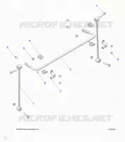 SUSPENSION, FRONT BARRA DI STABILIZZAZIONE