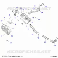 TRASMISSIONE, CLUTCH COVER AND DUCTING