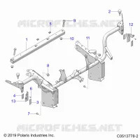 CHASSIS, FRONT TELAIO ASM. (USA)