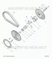 TRASMISSIONE, SECONDARY CLUTCH