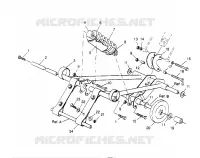 ANTERIORE COPPIA ARM 440 0952760, 440 SKS 0952560,  and EUROPEAN 440 S (4929032903B013)