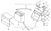 BATTERIA BOX ASSEMBLY RXL 0940768 (4925062506035A)