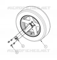 RUOTE, OPZIONI, RUOTA, 14 INCH POLISHED ALUMINUM 4 BOLT