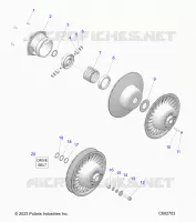 TRASMISSIONE, CLUTCH, SECONDARY