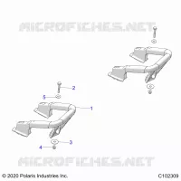 CARROZZERIA POSTERIORE RACK, HANDGRIPS