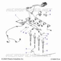 ELETTRICO, WIRE HARNESS, ENGINE