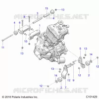 MOTORE, MOUNTING &amp; LONG BLOCK