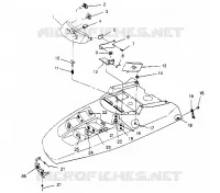 CAPPUCCIO/FARO DI MONTAGGIO XLT TOURING 0952857 and  EUROPEAN XLT TOURING E9528 (4929172917A014)